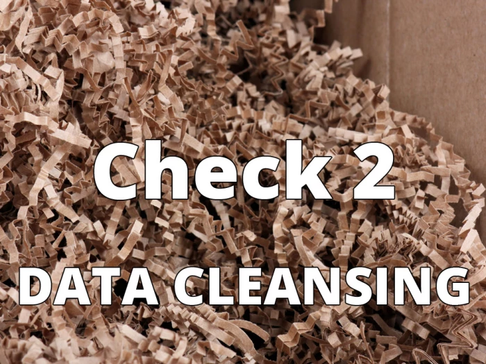 2 data cleansing