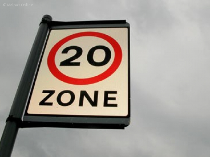 20 mph zone