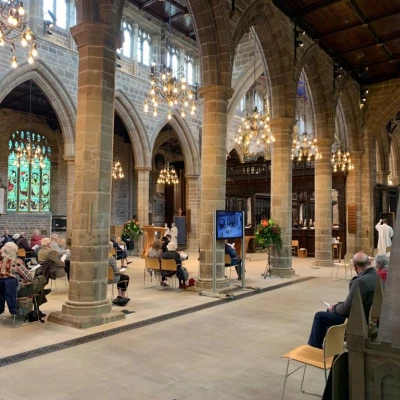 23 may  inside wakefield cathedral