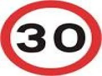 30 mph sign