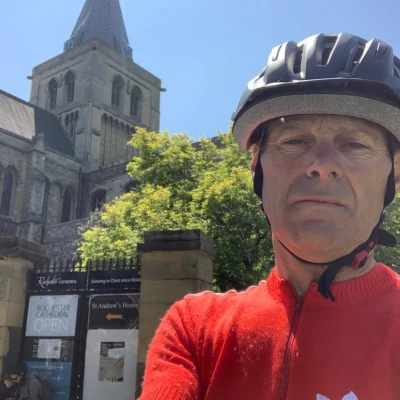 31 may  in front of rochester cathedral