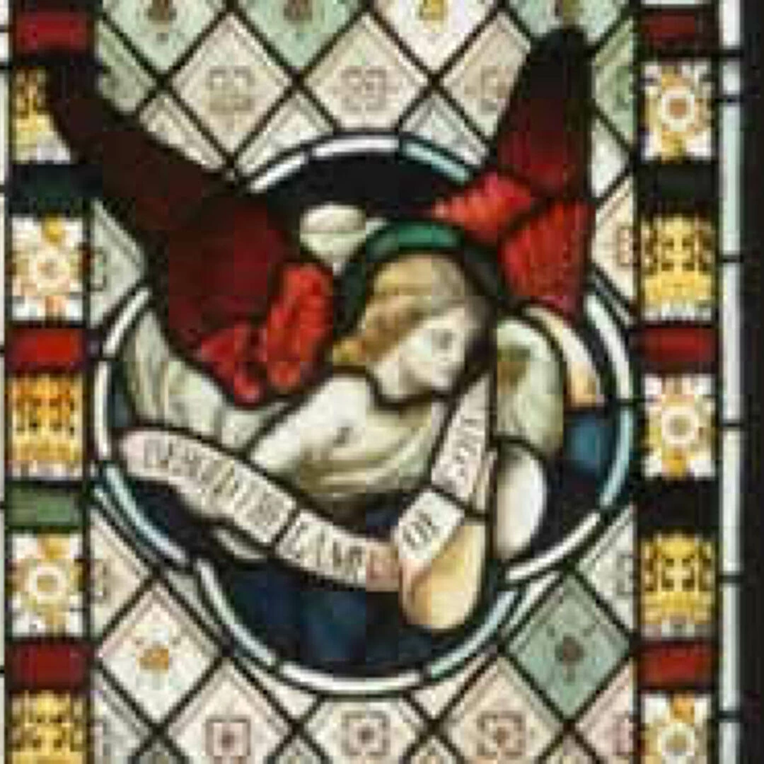 a second stained glass window
