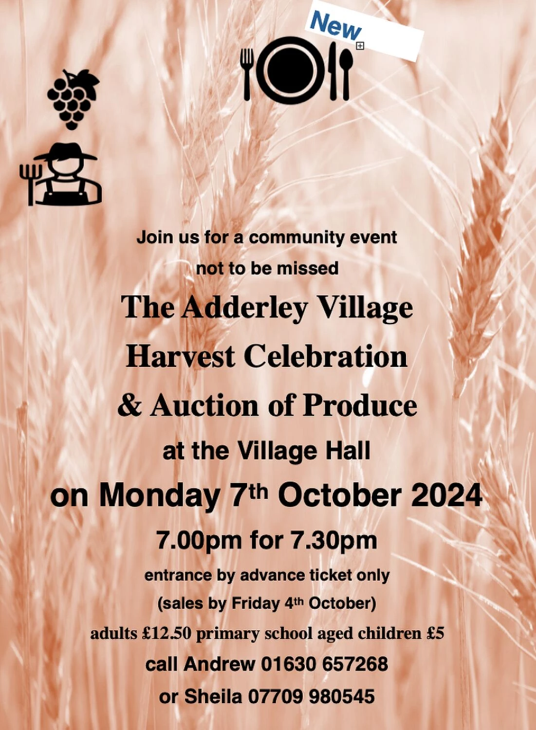 adderley village harvest