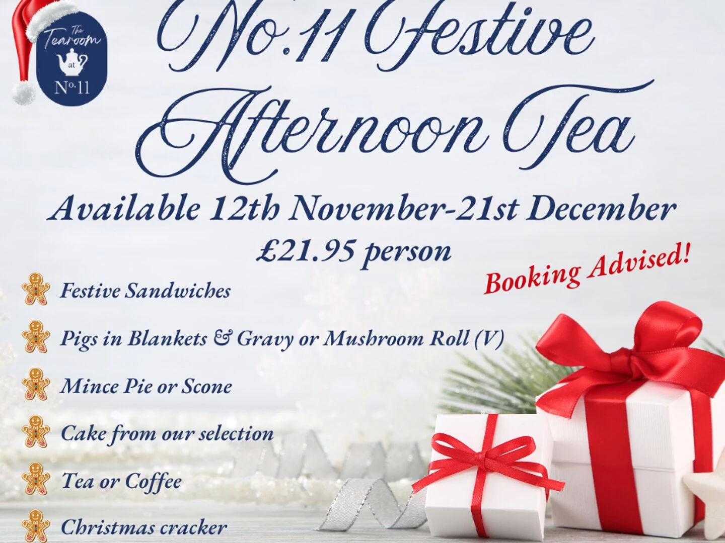 afternoon teas at no11