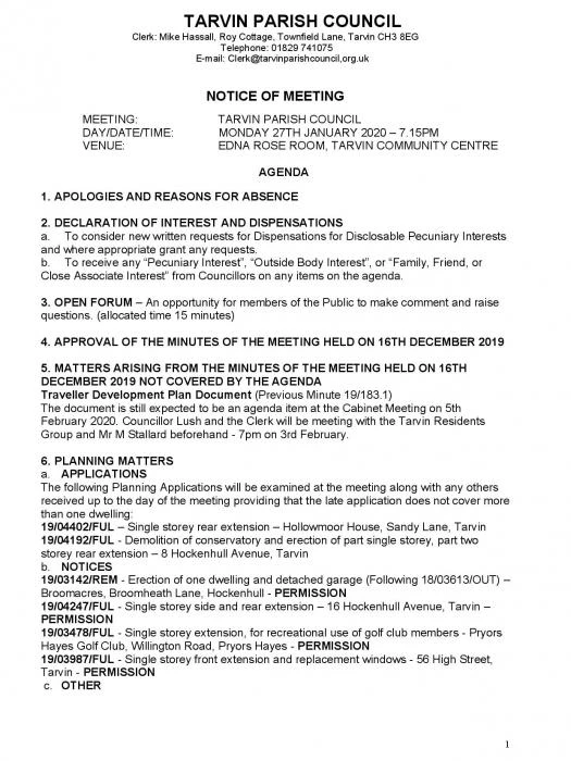 agenda january 2020page001
