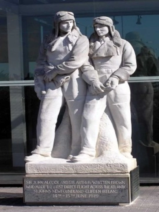 alcockbrownstatue