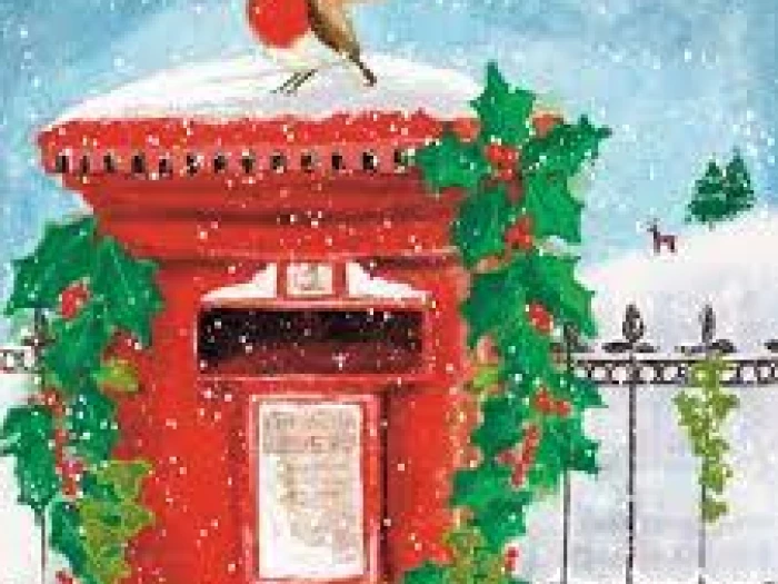 amc christmas post box