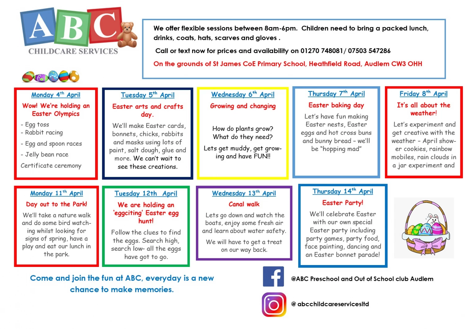 audlem easter holidays jpeg
