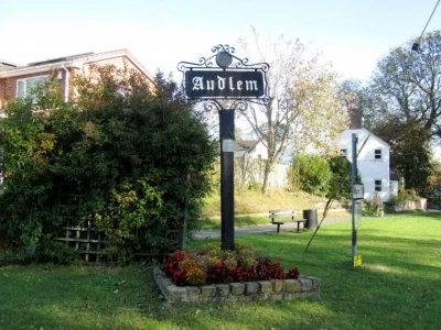 audlem sign  cheshire little gem award winner 2011