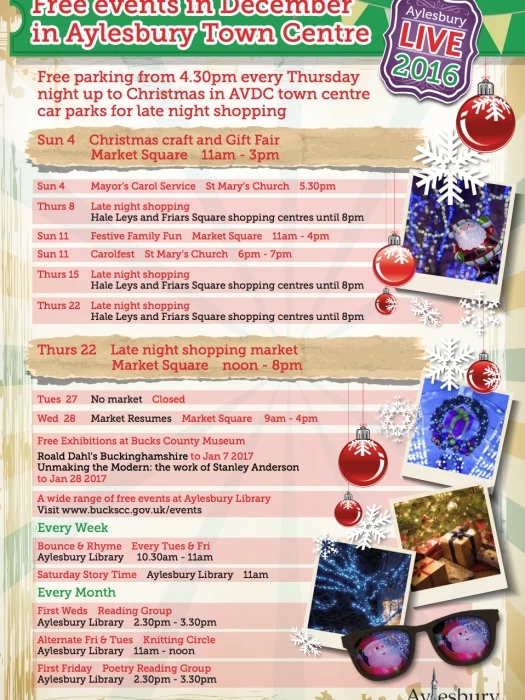 aylesbury centre promotions
