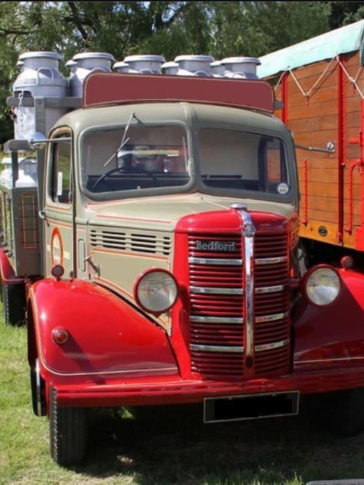 bedford ob milk lorry