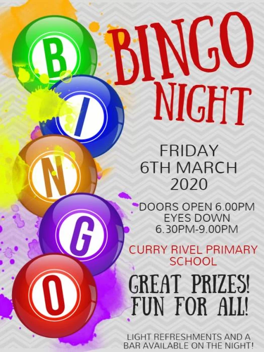 bingo night flyer