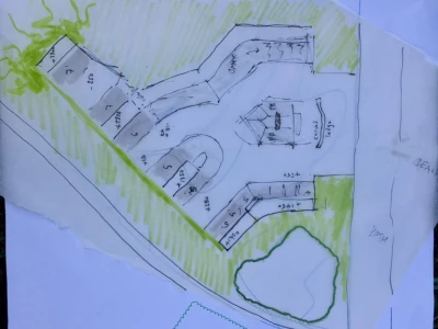 bmx track drawing