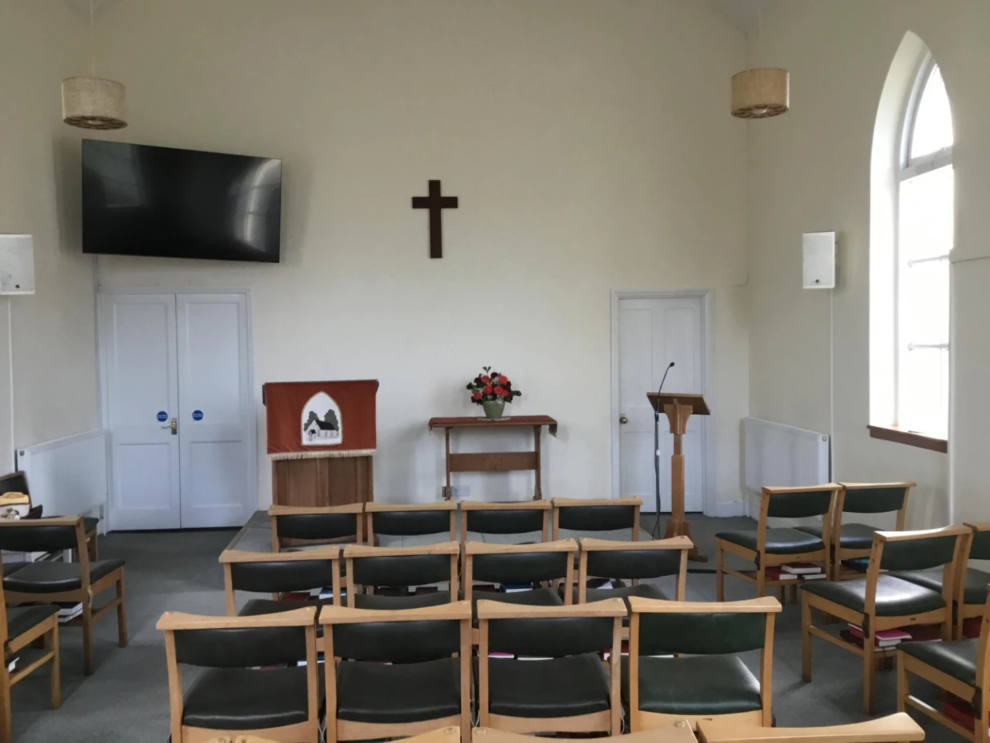 Inside West Horsley Methodist Church