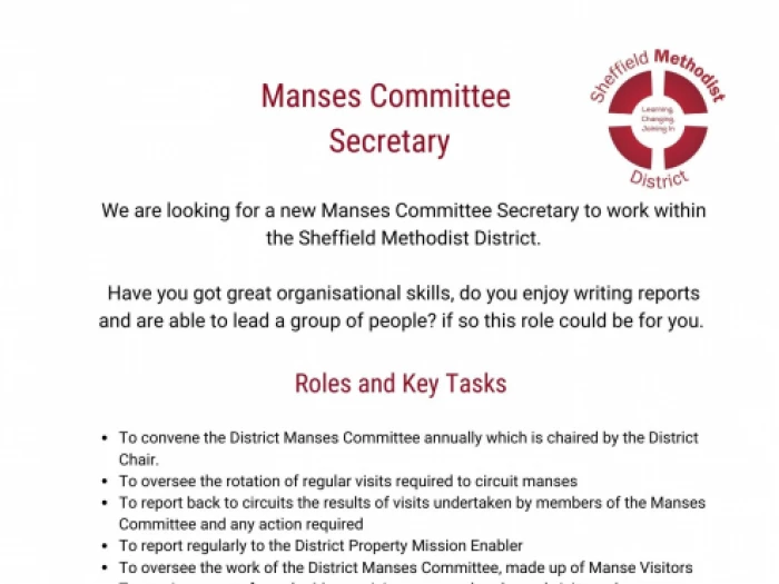 Manses Committee Secretary