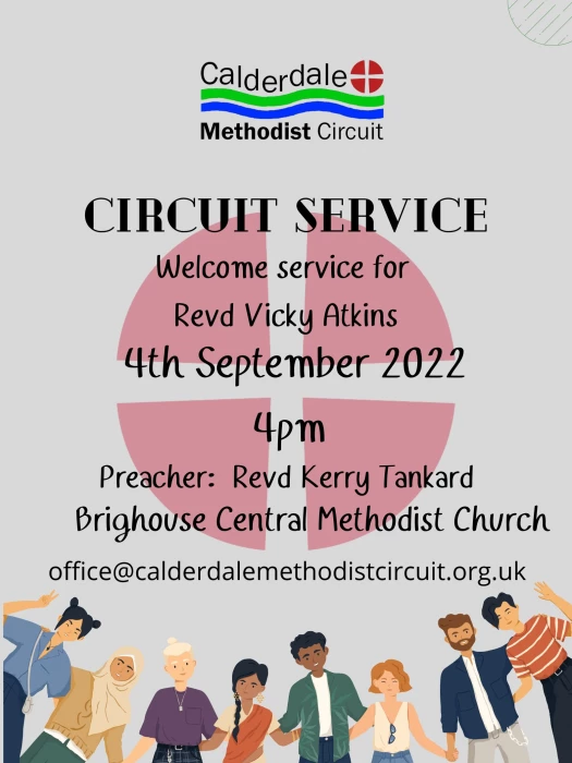 Welcome service for Revd Vicky Atkins