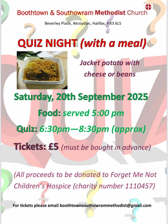 Quiz Night Sept 2025