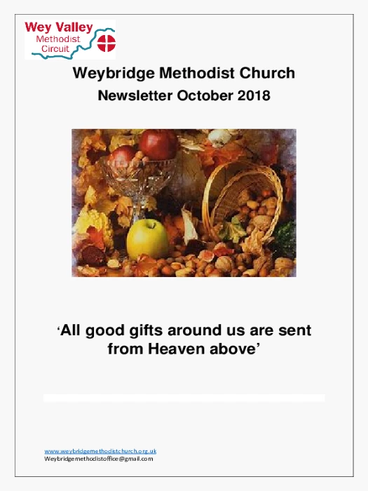 Weybridge Newsletter October 2018