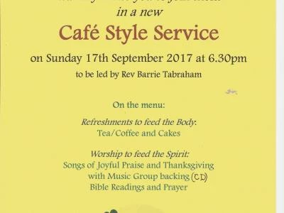 Cafe Style Service