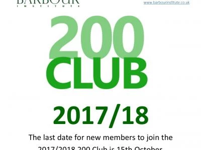 200 Club final call