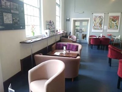 Chapel Cafe seating
