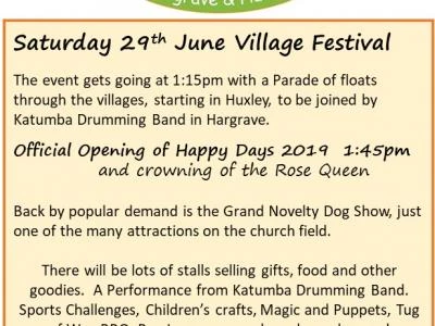 Huxley village fete