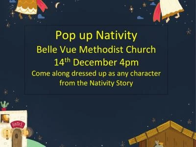 Belle Vue Pop up nativity