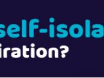 Self isolation logo