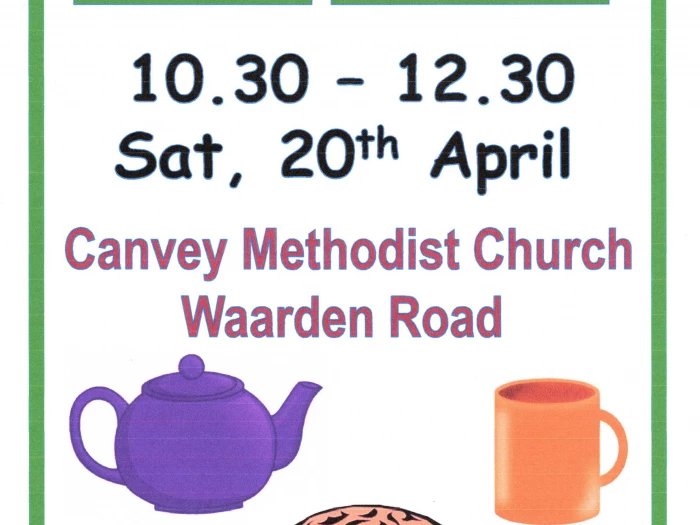 Canvey 20th April Coffee Morning