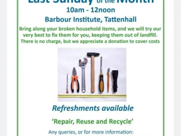 Repair Cafe – End of Month