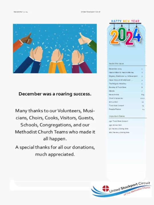 Newsletter Jan