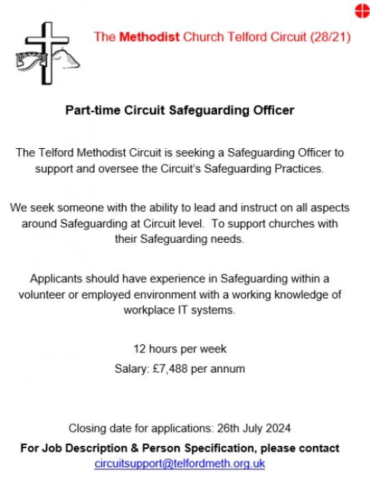 Telford SGO vacancy advert