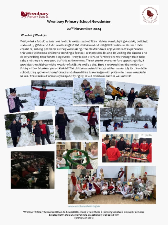 Wrenbury Newsletter