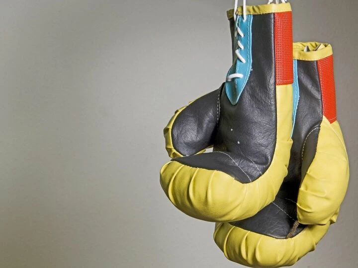 Boxing, boxing gloves, sports