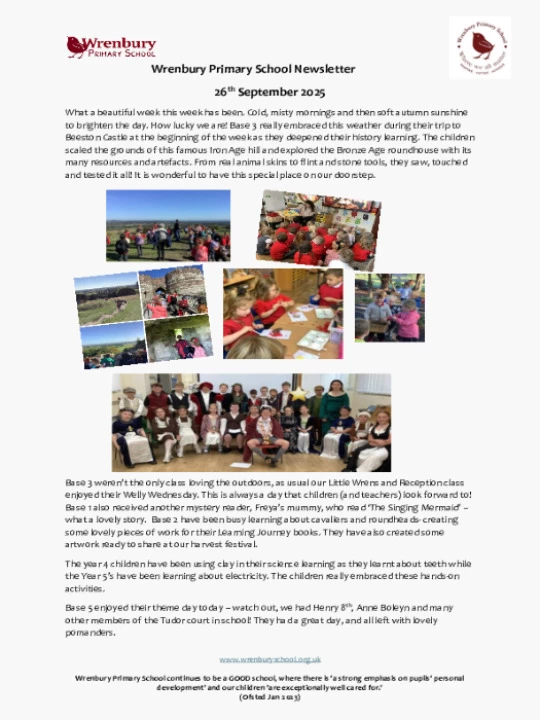 Wrenbury Newsletter