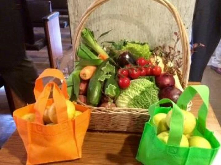 Fruit and Veg on display