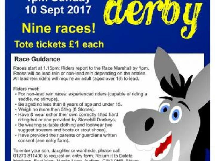 The 2017 Donkey Derby