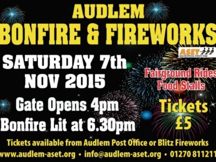 Audlem Bonfire 2015
