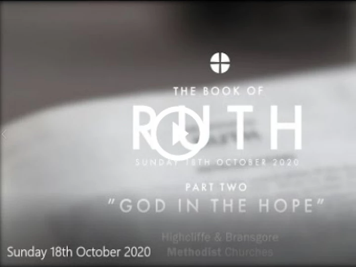 Ruth 2: God