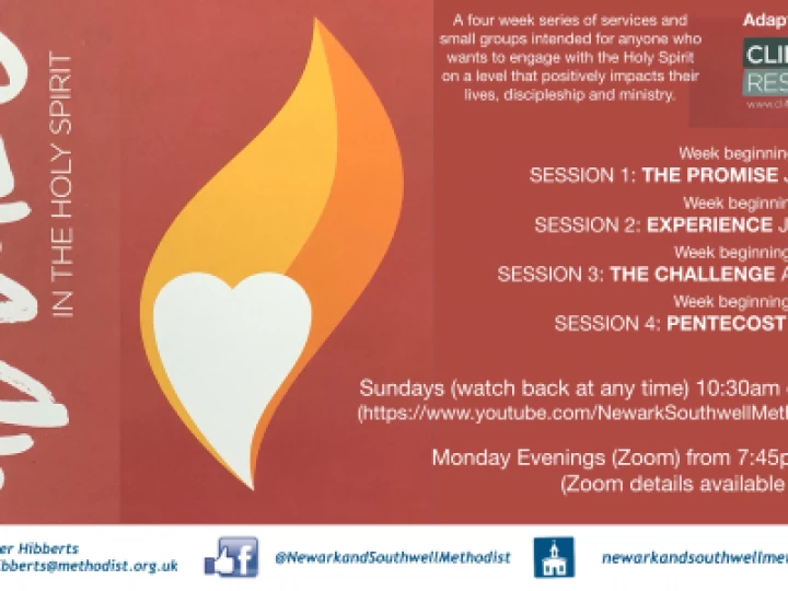 Ablaze in the spirit – flyer