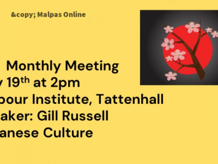 U3A May 2022 Poster