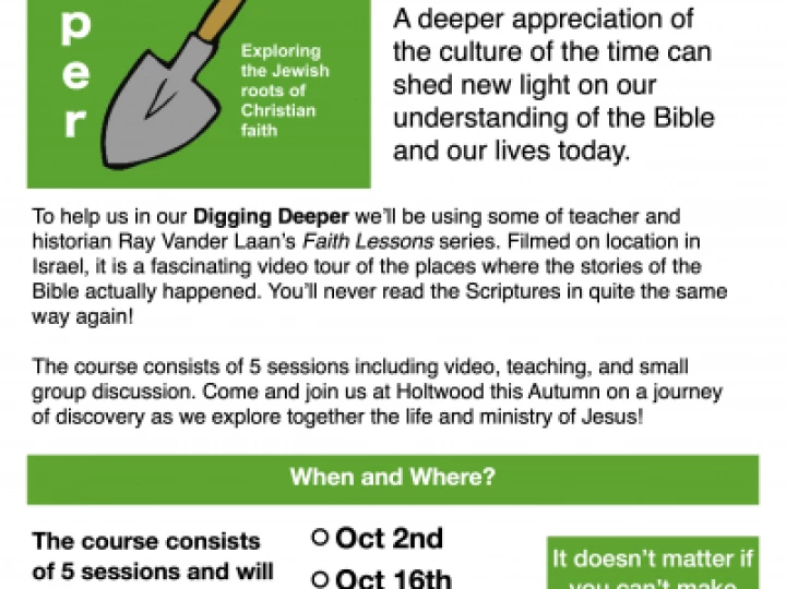 Digging Deeper – online