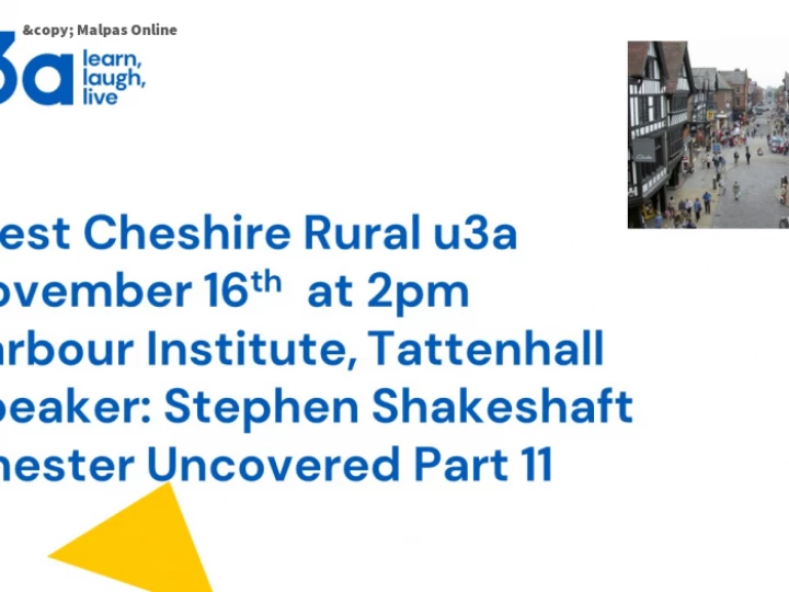 U3A November 2023
