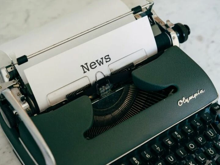 Close-up Photo of Vintage Typewriter