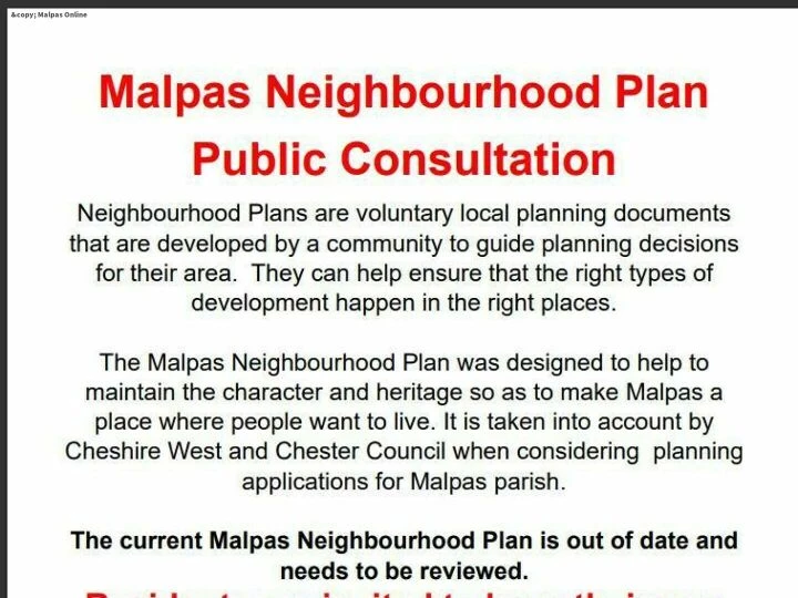 Neighbourhood Plan Consultation