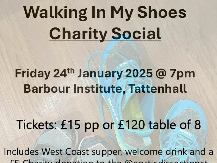 Wims Charity Social Poster