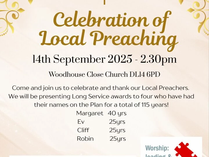 Local Preacher Celebration 14.09.2025