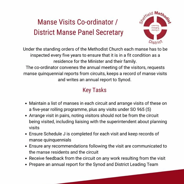 Manse Co-ordinator