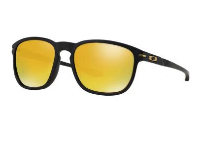 Oakley Enduro Sunglasses In Matte Black With Iridium Gold Lenses OO9223-04