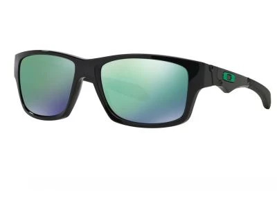 Oakley Jupiter Squared In Polished Black With Iridium Jade Lenses OO9135-05